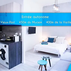 Studio Cathédrale Vieux-port - Mucem - Vieille Charité Appartement